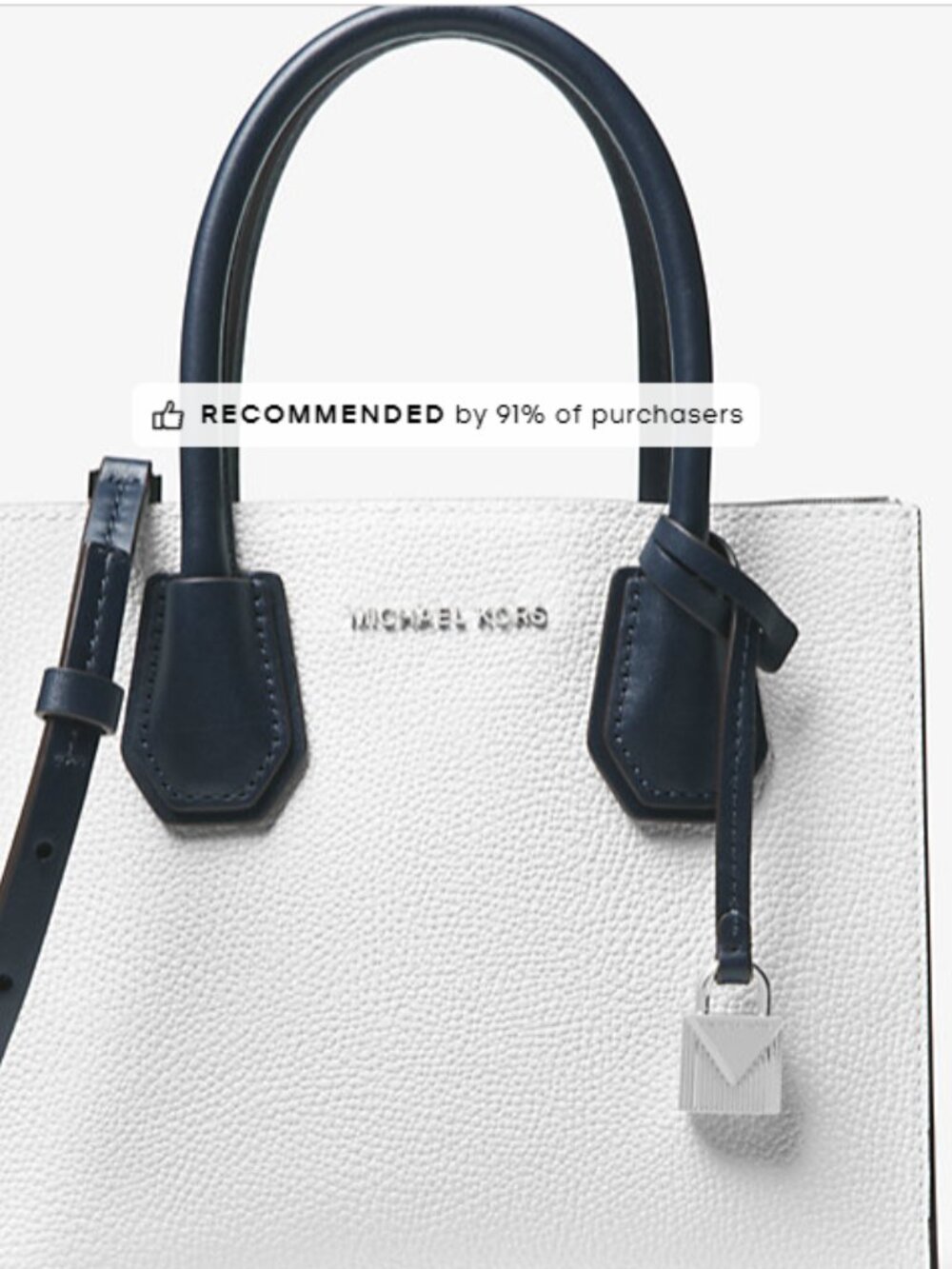 MICHAEL KORS Mercer Color-Block Crossbody - Picture 10 of 11